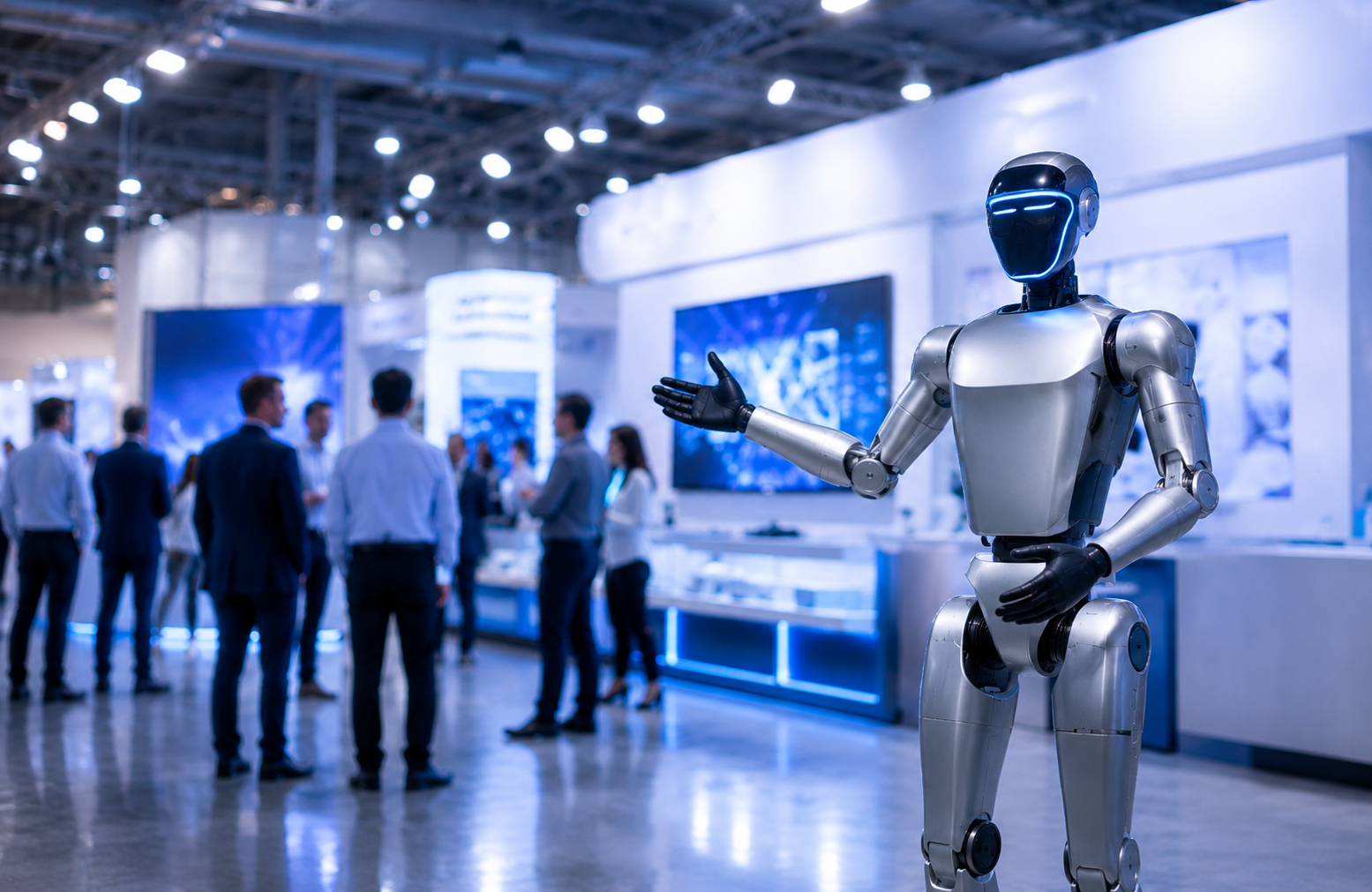 展示会・ブース集客でのロボット活用
